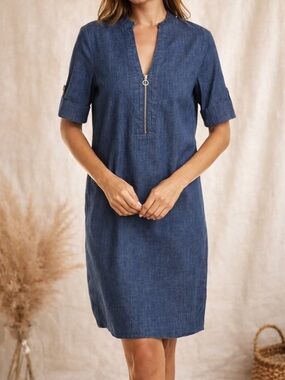 anne klein denim dress Anne Klein Women's Jaydyn Dress Sandal, 6M